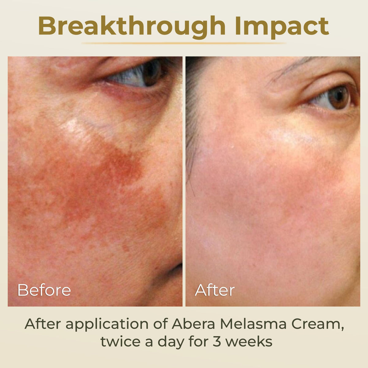 ABERA size comparison with 0.7 oz showing compact travel-friendly benefit