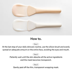 Abib after-peel skin comparison showing clearer tone and improved texture
