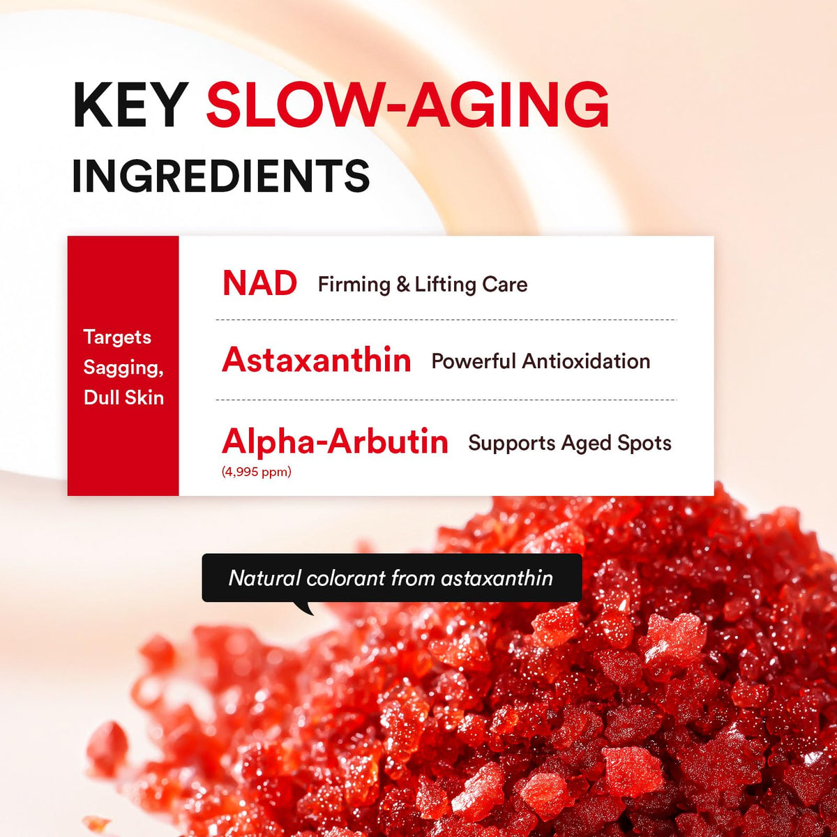 Abib ASTA‑NAD pump dispensing product showing precise, mess‑free application