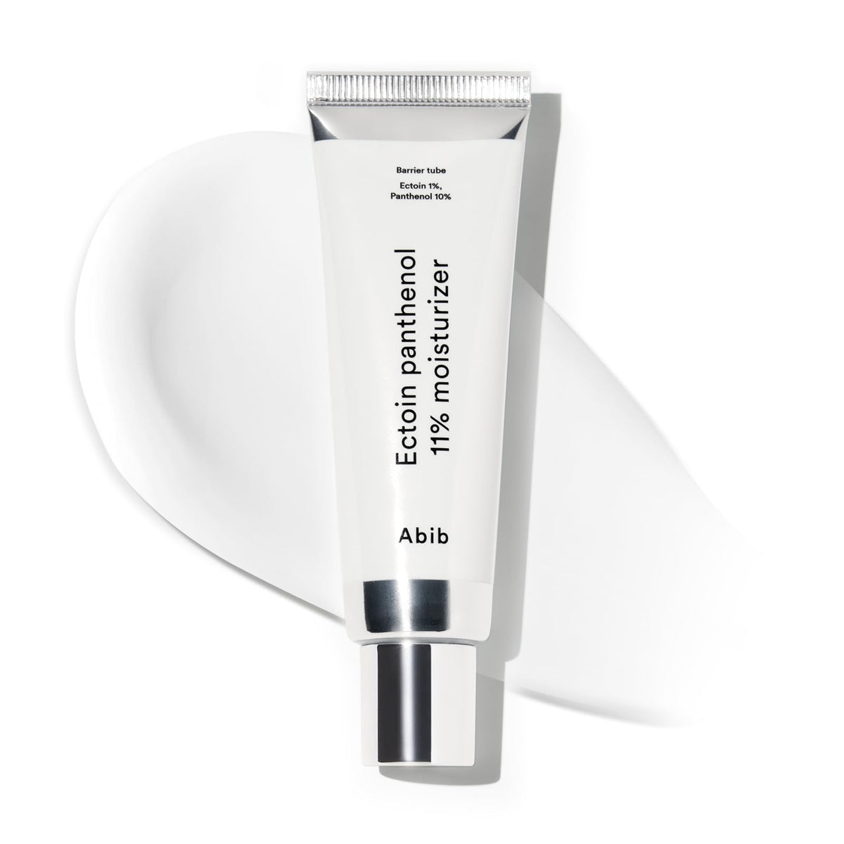 Abib barrier tube front showing product and branding benefits hydration