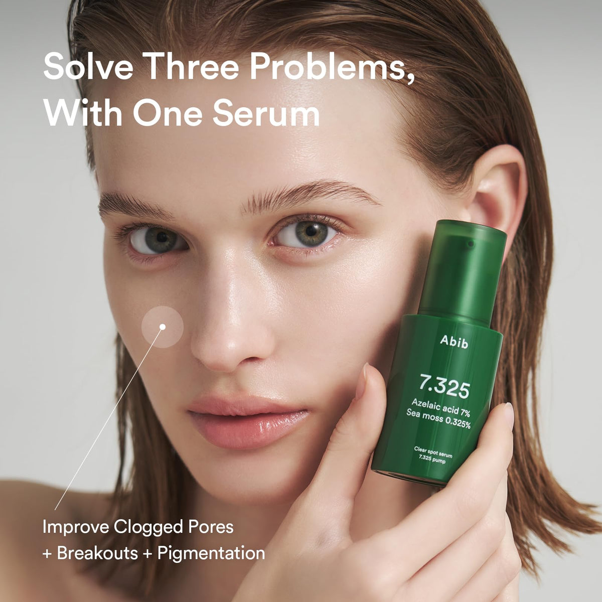 Abib close-up of seamoss-inspired gel emphasizing hydrating and calming benefit