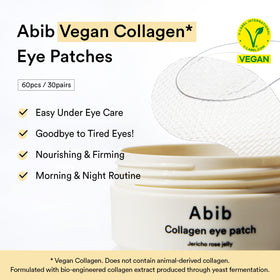 Abib patch close-up texture highlighting embossed gel fit and secure wear