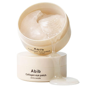 abib front packaging showing 60 vegan collagen eye patches for firming