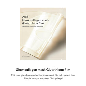 Abib single hydrogel sheet flat lay demonstrating full-face coverage benefit