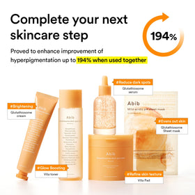 Abib on bathroom shelf lifestyle shot conveying daily routine and visible skin comfort