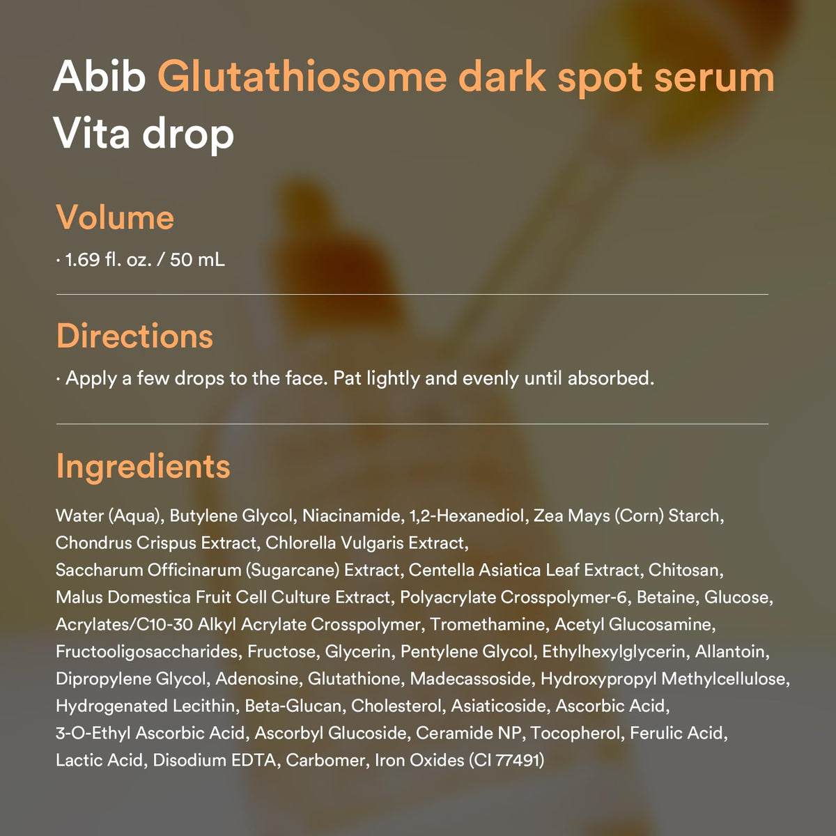 Abib bottle on bathroom shelf lifestyle shot, suggests daily use and routine fit
