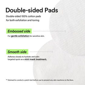Abib embossed pad texture close-up for gentle exfoliation