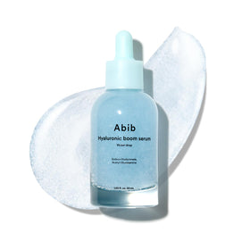 Abib front bottle showing sleek packaging and clear hydration benefit