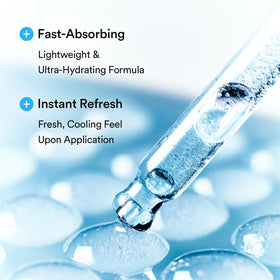 Abib serum staged in bathroom routine showing daily layering convenience