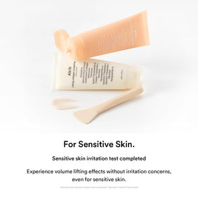 Abib ingredients label close-up highlighting glutathione and niacinamide