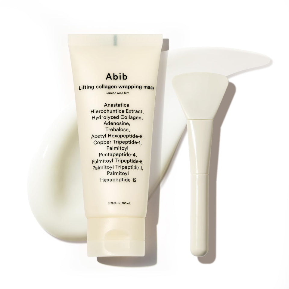 Abib jar front view showing Jericho Rose label and firming benefit