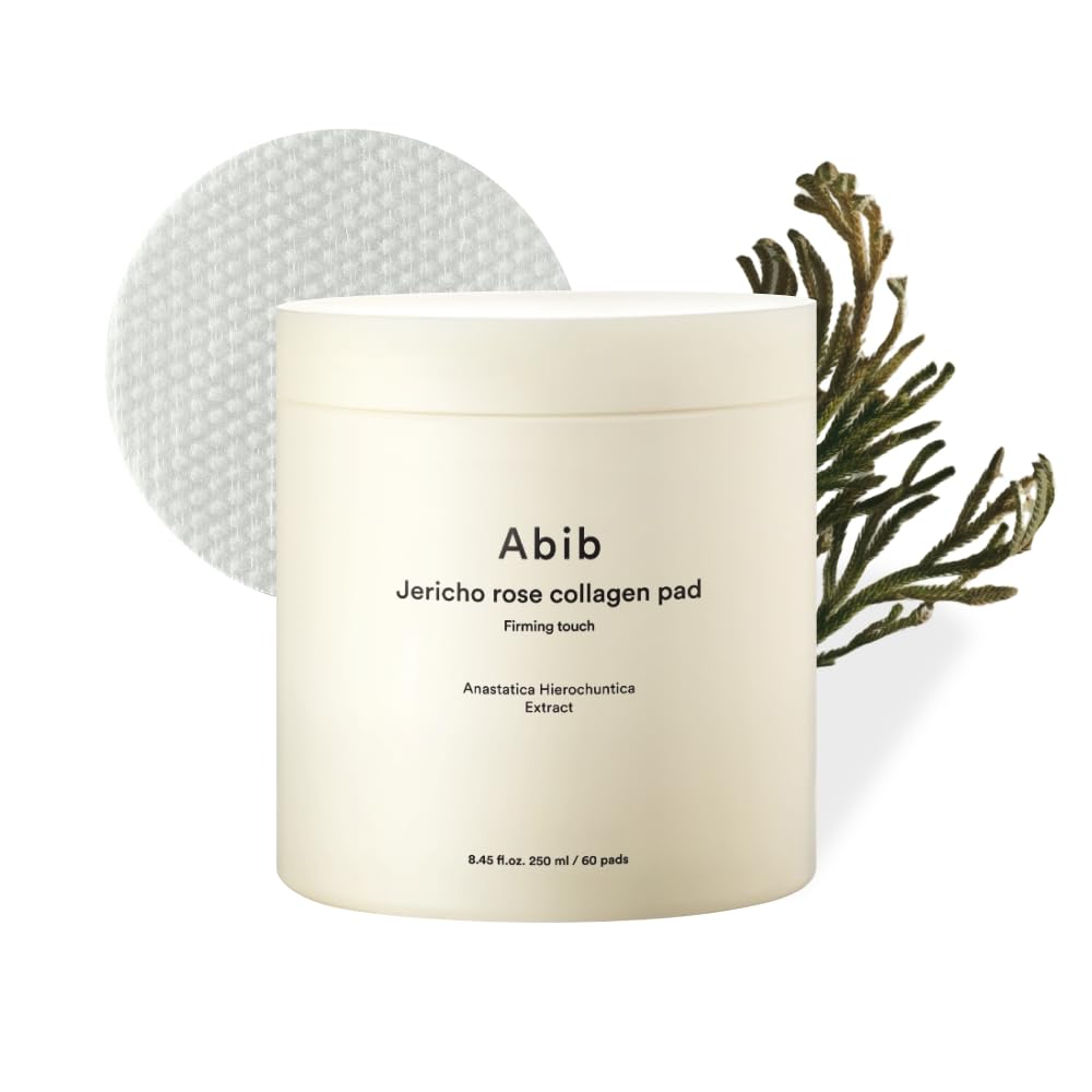 Abib front packaging showing product benefits and 60 pads for convenient care