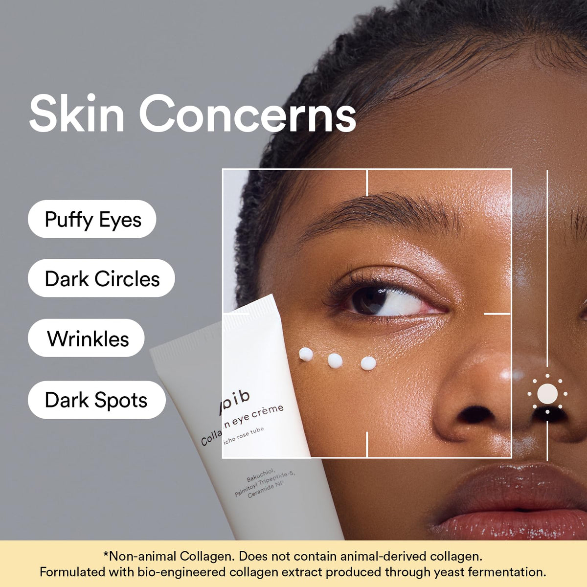 Abib cream texture swatch highlighting smooth, fast-absorbing finish