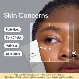 Abib cream texture swatch highlighting smooth, fast-absorbing finish