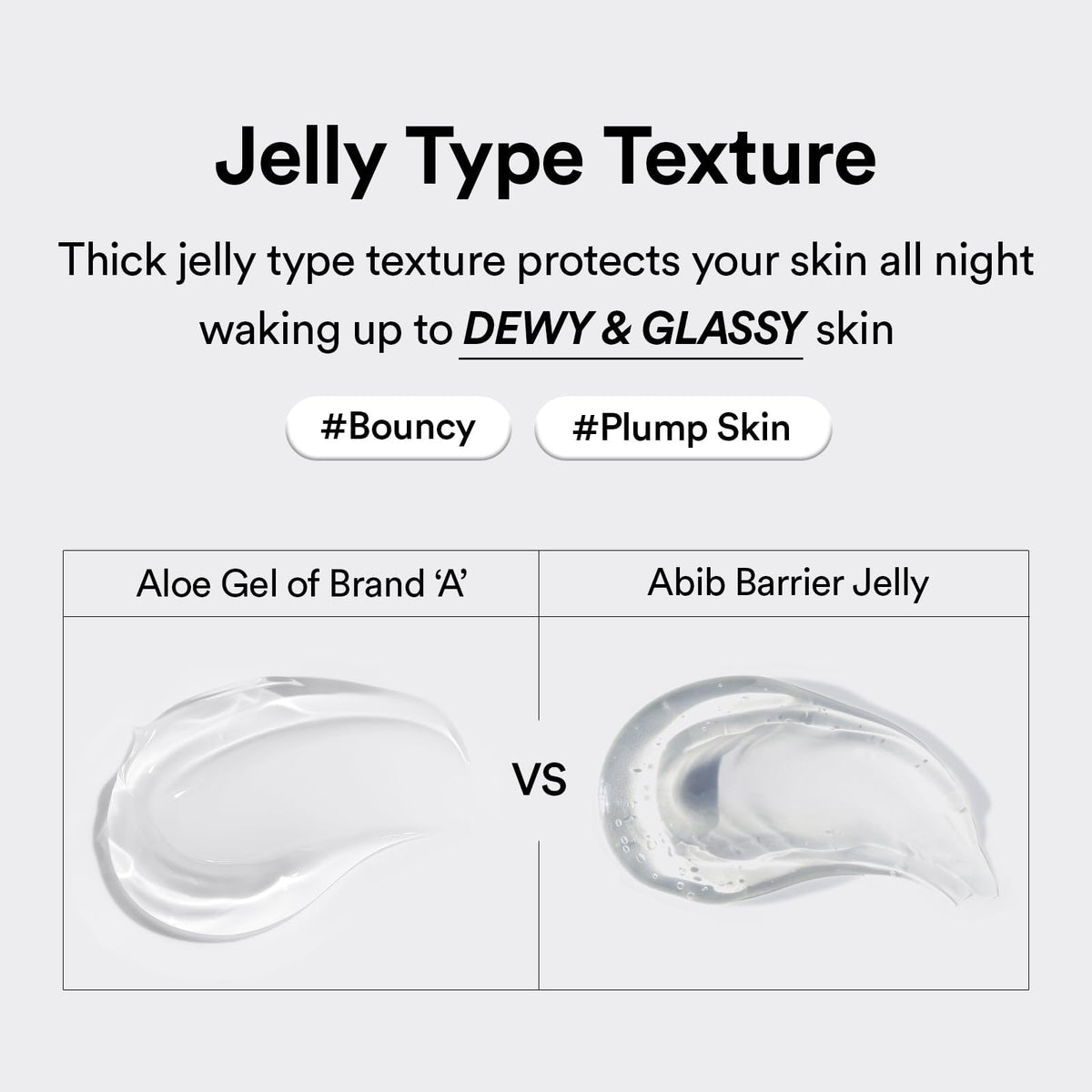 Abib label close-up highlighting rice and probiotic ingredients