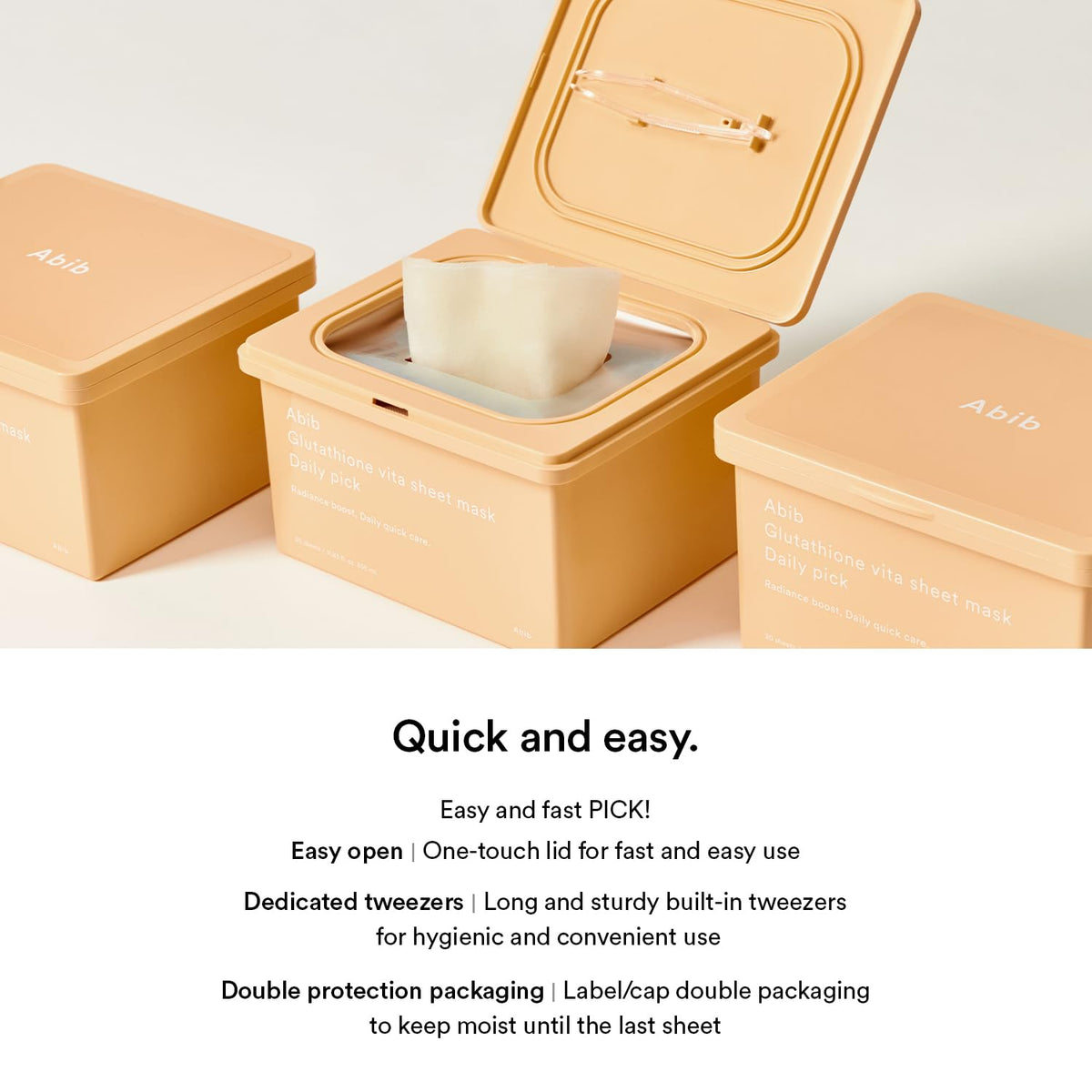 Abib lifestyle on bathroom counter showing easy daily-use convenience