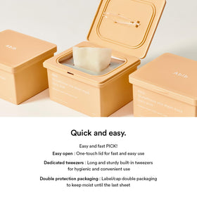 Abib lifestyle on bathroom counter showing easy daily-use convenience