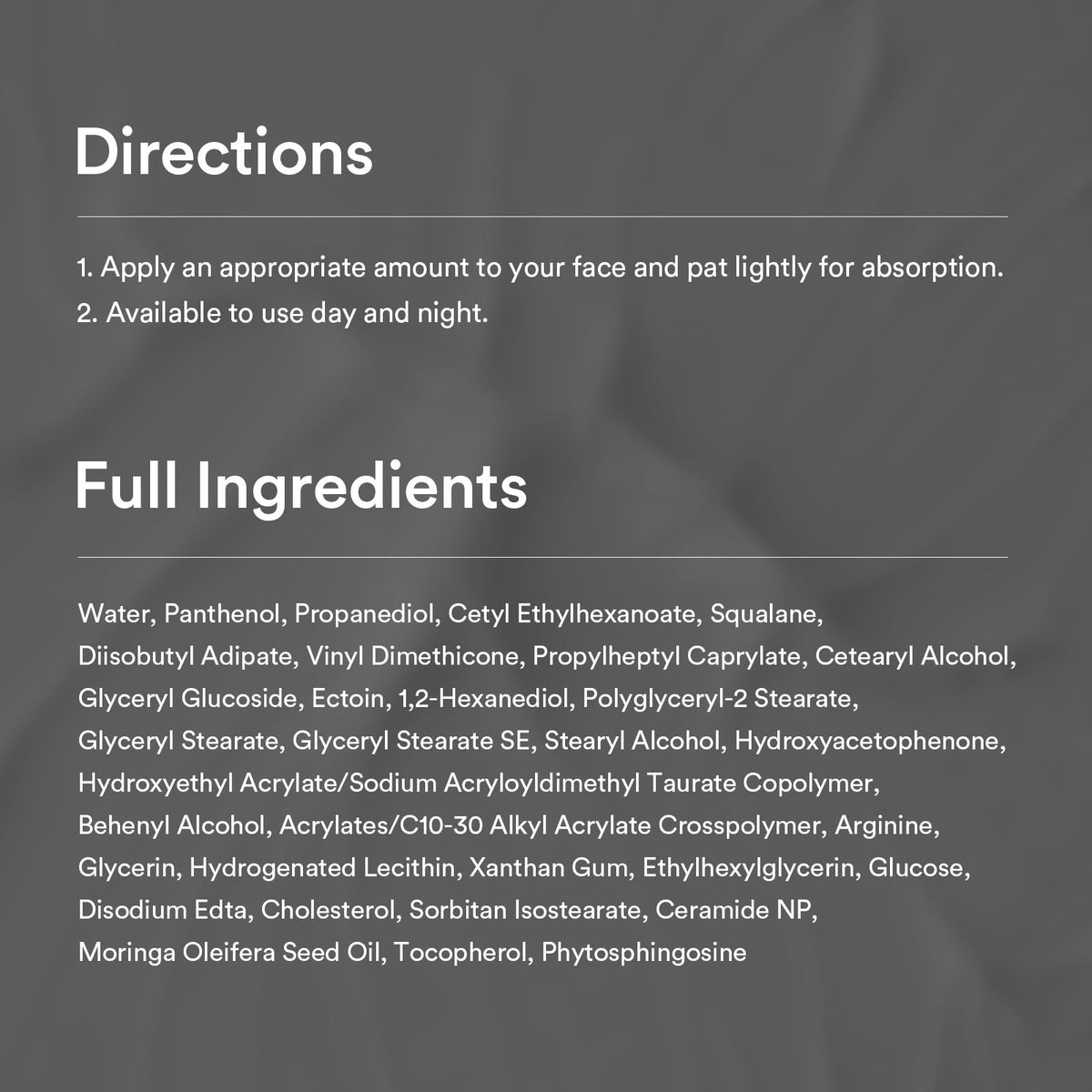 Abib nighttime routine lifestyle scene showing calming, supportive hydration