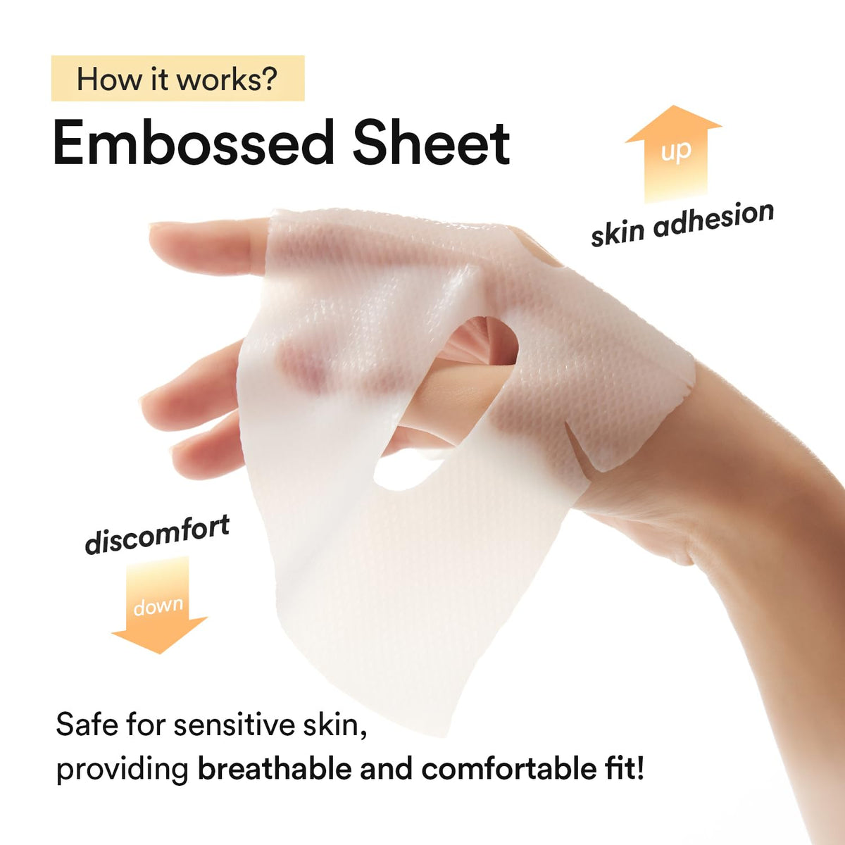 Abib open box revealing ten hydrogel sheets for weekly treatments