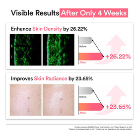 Abib label detail highlighting 4% Salmon DNA PDRN and active blend benefits
