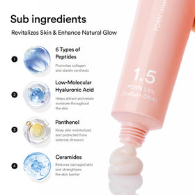 Abib product beside ruler showing 2.54 fl oz scale for size clarity