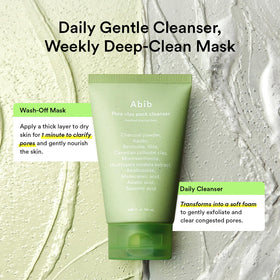 Abib mousse dispensed in hand illustrating easy application benefit