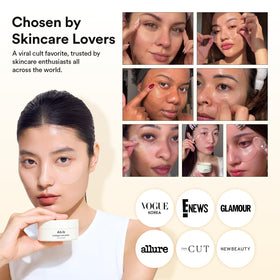 abib chilled patches in fridge emphasizing cooling depuffing effect
