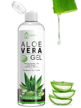 ABOTE front packaging showing 13.53 fl oz bottle and branding for family use