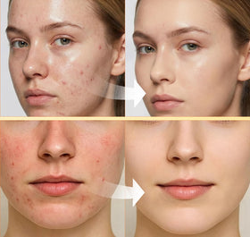 ABOTE serum applied in morning routine demonstrating layering under sunscreen for protection