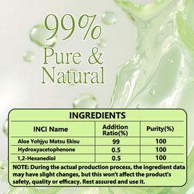 ABOTE gel texture close-up displaying smooth, non-sticky consistency benefit