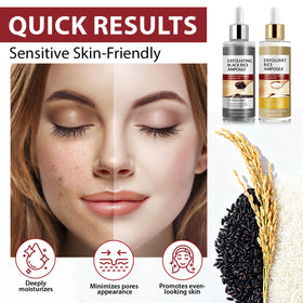 ABOUME using product on knee and elbow for body texture improvement