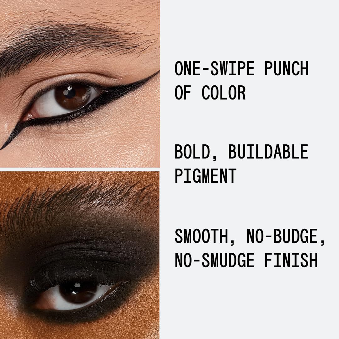 aboutface texture swatch of Art of Darkness showing velvety matte finish and rich pigmentation