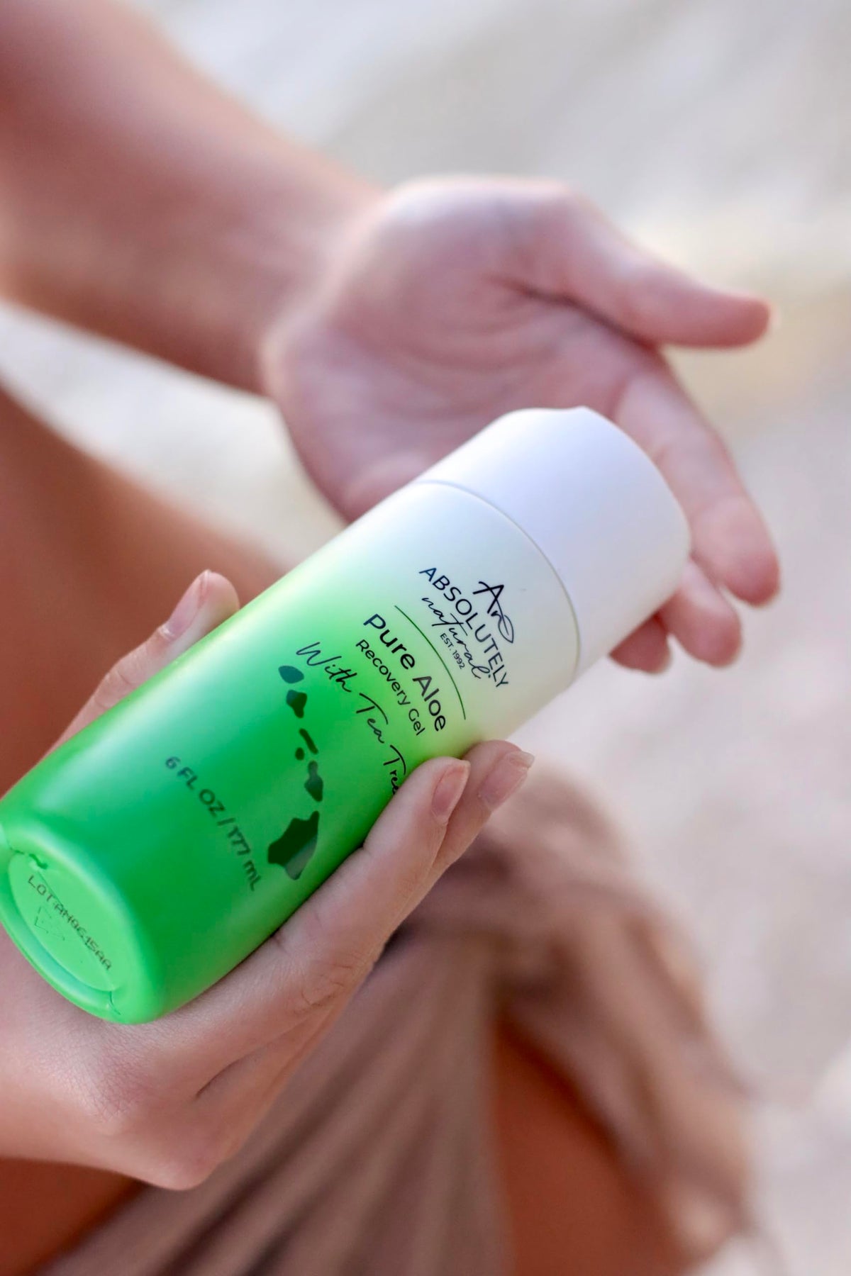 Absolutely Natural label details and ingredients list showing natural components for ingredient transparency