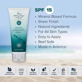 Absolutely Natural zinc oxide powder close-up highlighting mineral protection