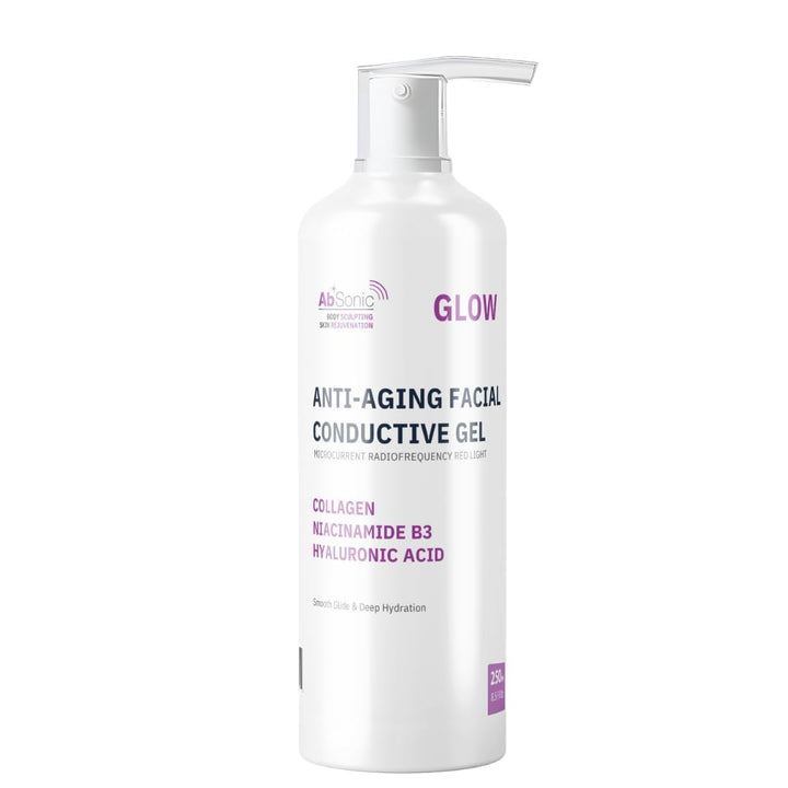 Absonic bottle front packaging shows clear gel and label for easy identification