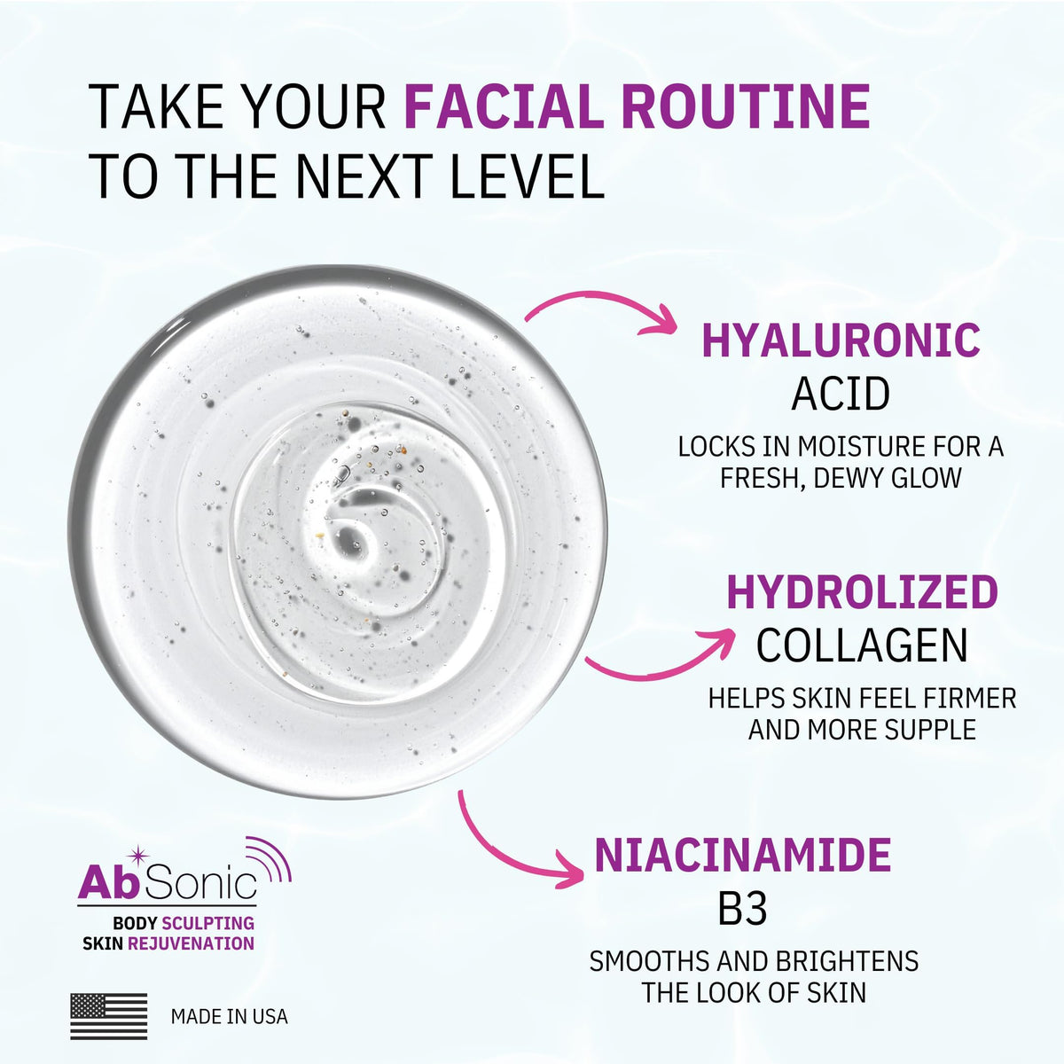 Absonic close-up of push-cap dispenser for hygienic controlled dispensing benefit