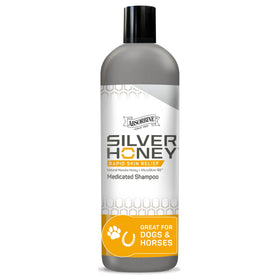 Absorbine bottle front packaging showing product name and size, clear identification benefit