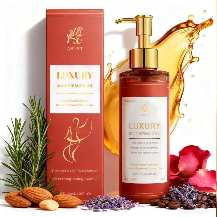 ABYST bottle front view showing elegant packaging and instant hydration benefit