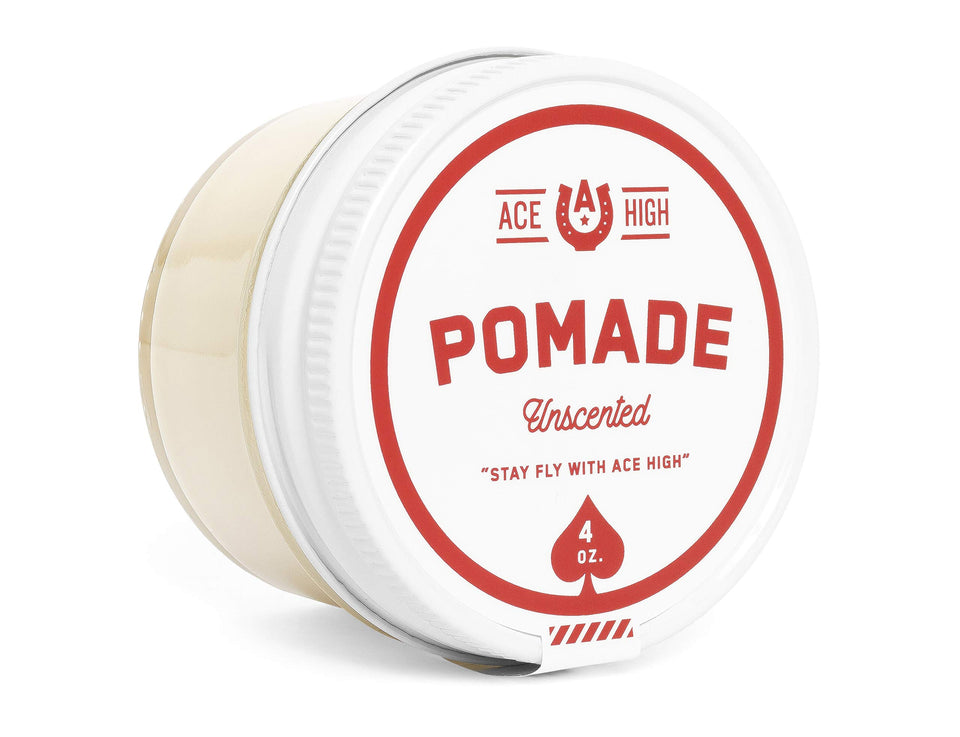ace high jar front view showing clean packaging and strong hold branding