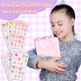 Acejoz assorted nail designs flat lay illustrating pattern variety