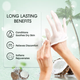 Achzzy hand dipped in warm paraffin wax showing hydration and skin-softening benefit
