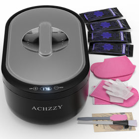 Achzzy front view of paraffin wax machine showing compact design and easy access