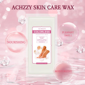 Achzzy close-up of single block texture showing smooth meltable formula benefit