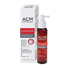 ACM Novophane front packaging showing bottle and label for clear product ID and benefit