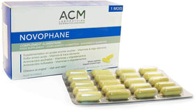 ACM Novophane ingredient powder texture visual highlighting formulation