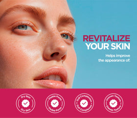 AcneEase mask applied on woman relaxing demonstrating comfortable wear