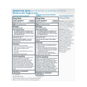 AcneFree cleanser foam texture demonstrating gentle exfoliation and smooth feel