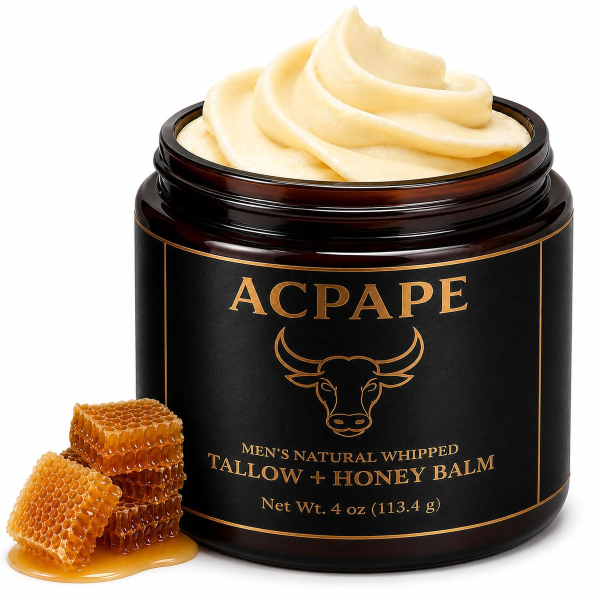 Acpape front jar shot showing label and product promise for effective hydration