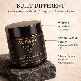 Acpape jar beside a coin to show 4 oz size and long-lasting value