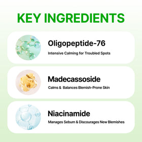 Acropass cleanser bottle beside patch illustrating pre-cleanse step